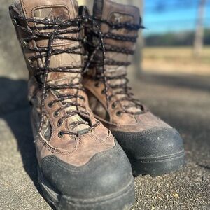 Danner Brown and Black Winter Boots